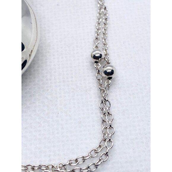 SOLD!Tiffany & Co Open Bottle Jug Bead Necklace Elsa Peretti Sterling Silver 925 - Picture 4 of 16